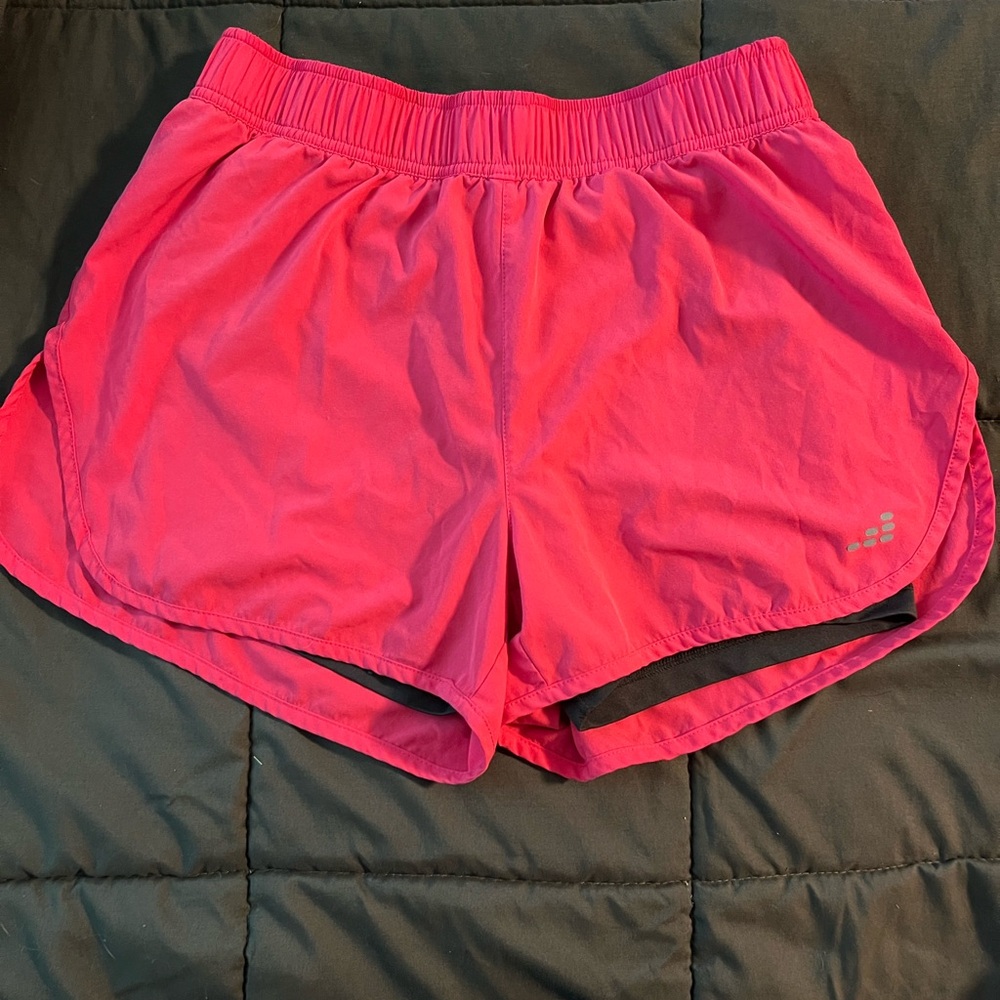 BCG, medium running shorts with built in spandex